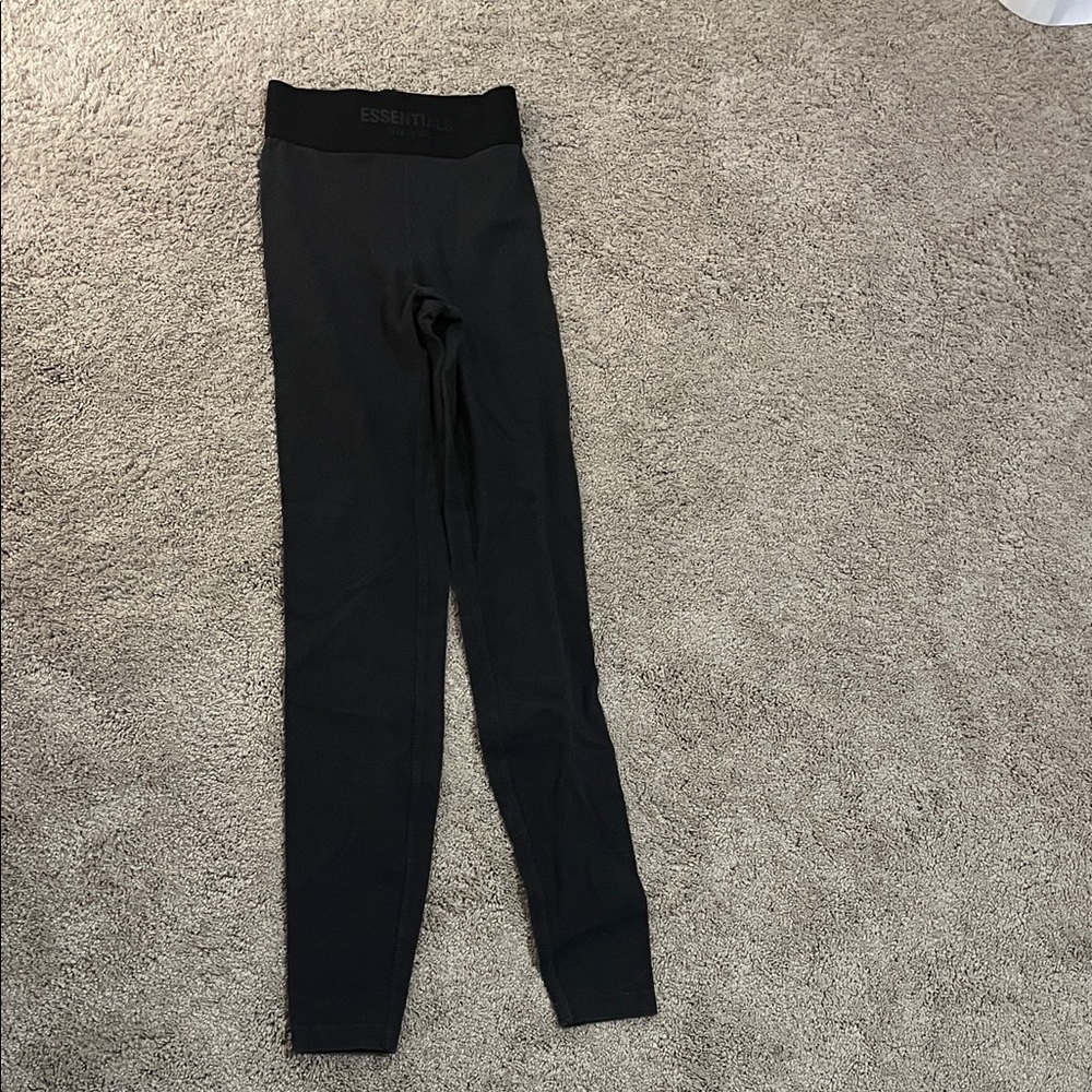 Fear of God Essentials Black Kids Leggings